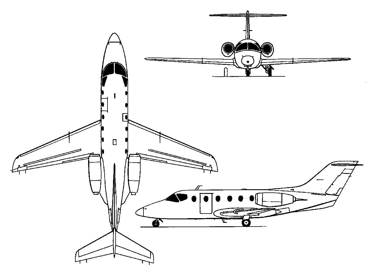 ιδιωτική πτήση στο Mitsubishi MU-300